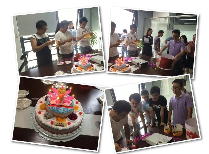 廈門計(jì)訊十月員工生日會(huì)