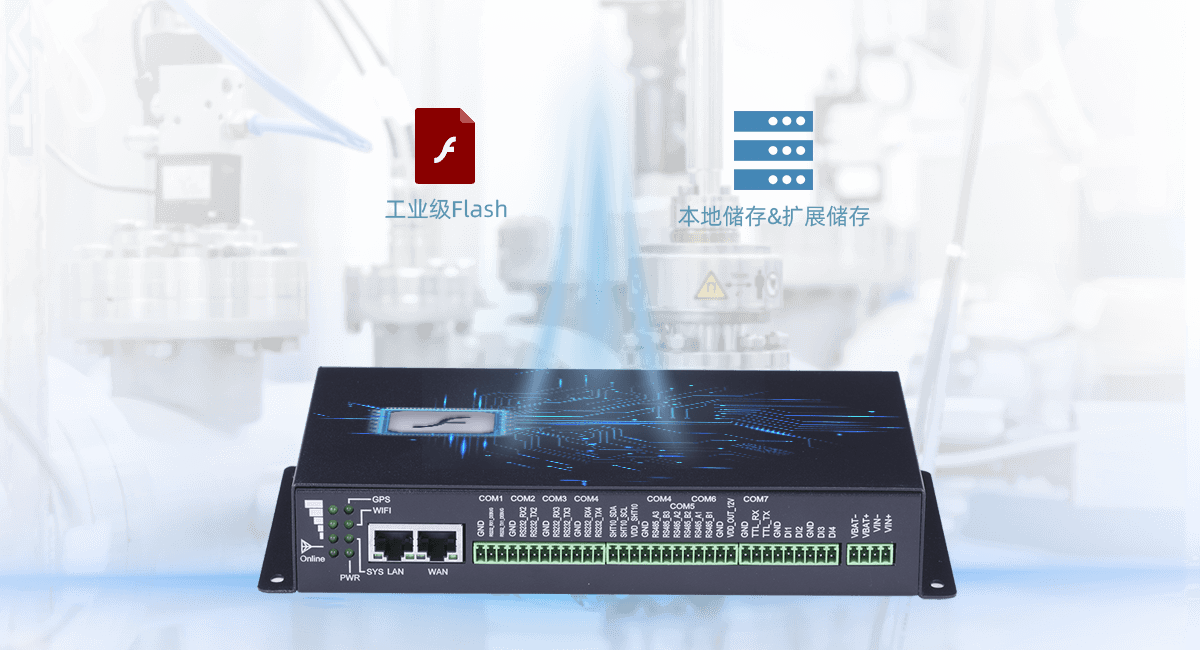 環(huán)保數(shù)采儀企業(yè)污水處理監(jiān)測