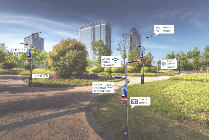 智慧合桿在智慧城市中的應(yīng)用 智慧合桿在智慧城市中的應(yīng)用